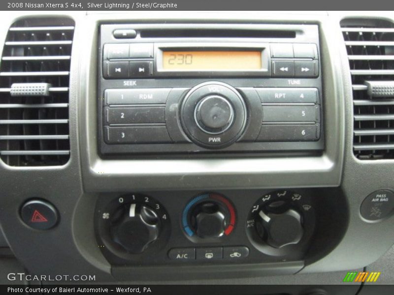 Silver Lightning / Steel/Graphite 2008 Nissan Xterra S 4x4