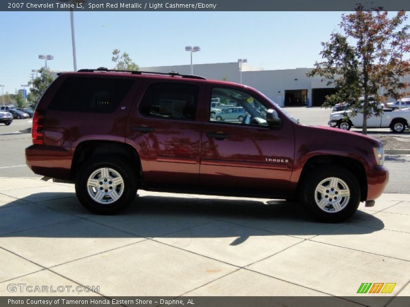 Sport Red Metallic / Light Cashmere/Ebony 2007 Chevrolet Tahoe LS