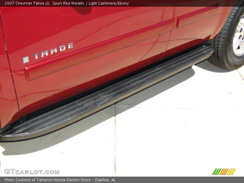 Sport Red Metallic / Light Cashmere/Ebony 2007 Chevrolet Tahoe LS