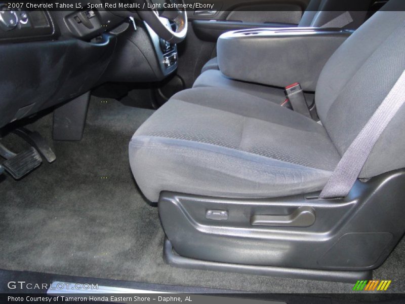 Sport Red Metallic / Light Cashmere/Ebony 2007 Chevrolet Tahoe LS