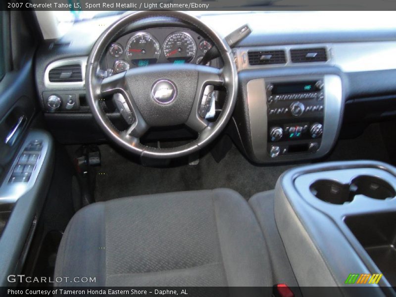 Sport Red Metallic / Light Cashmere/Ebony 2007 Chevrolet Tahoe LS