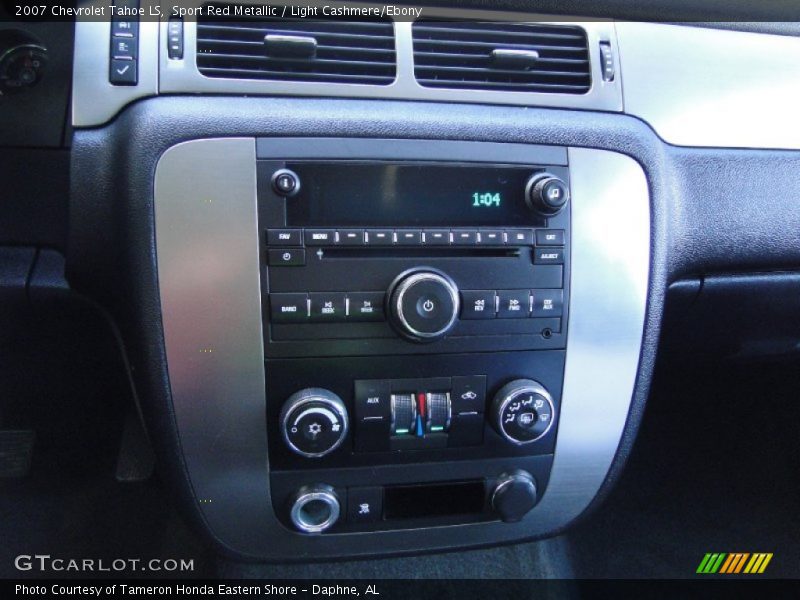 Sport Red Metallic / Light Cashmere/Ebony 2007 Chevrolet Tahoe LS