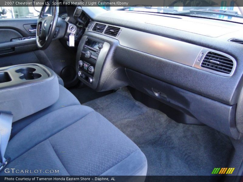 Sport Red Metallic / Light Cashmere/Ebony 2007 Chevrolet Tahoe LS