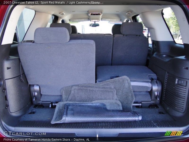 Sport Red Metallic / Light Cashmere/Ebony 2007 Chevrolet Tahoe LS