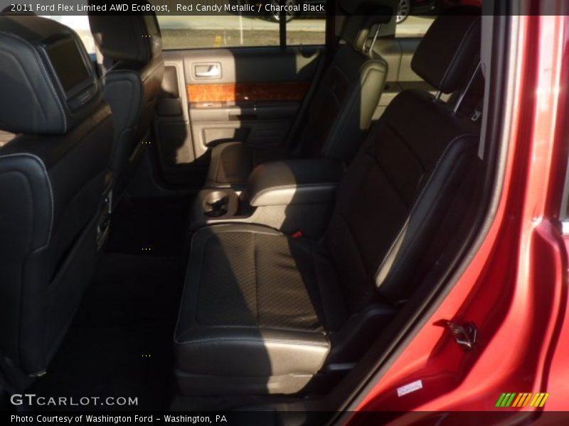Red Candy Metallic / Charcoal Black 2011 Ford Flex Limited AWD EcoBoost
