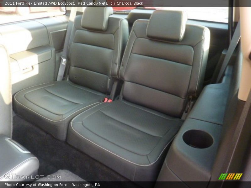Red Candy Metallic / Charcoal Black 2011 Ford Flex Limited AWD EcoBoost