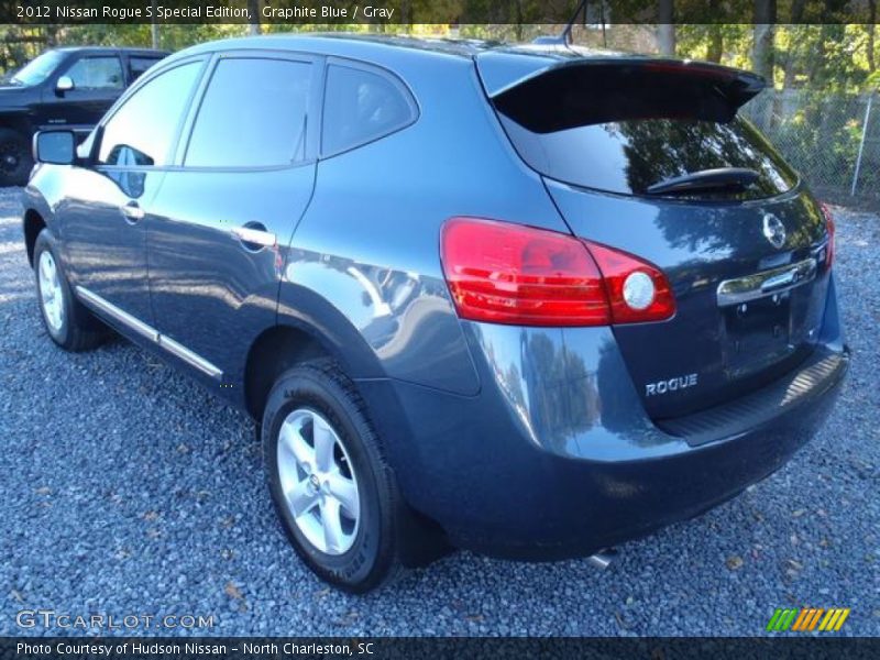 Graphite Blue / Gray 2012 Nissan Rogue S Special Edition