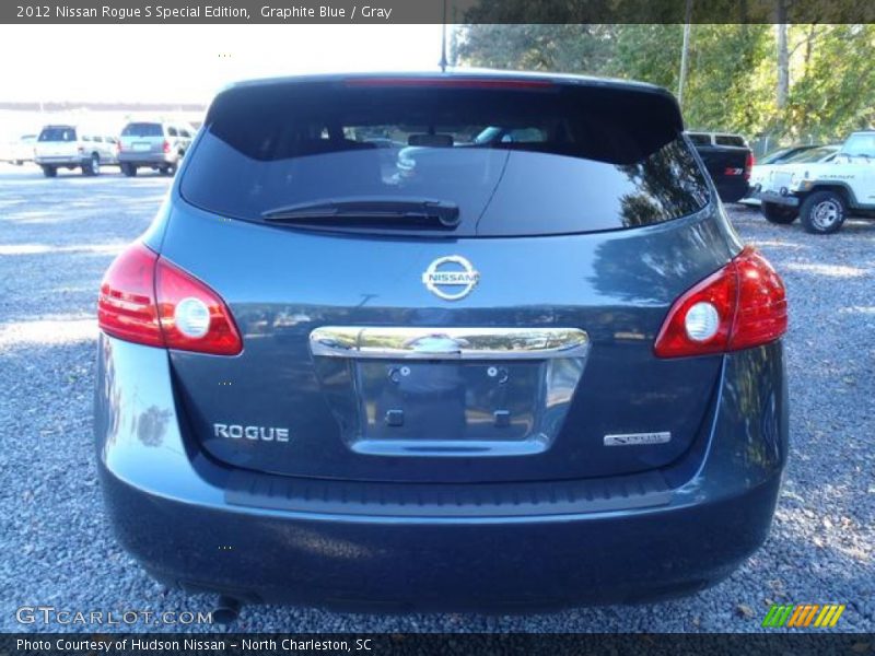 Graphite Blue / Gray 2012 Nissan Rogue S Special Edition