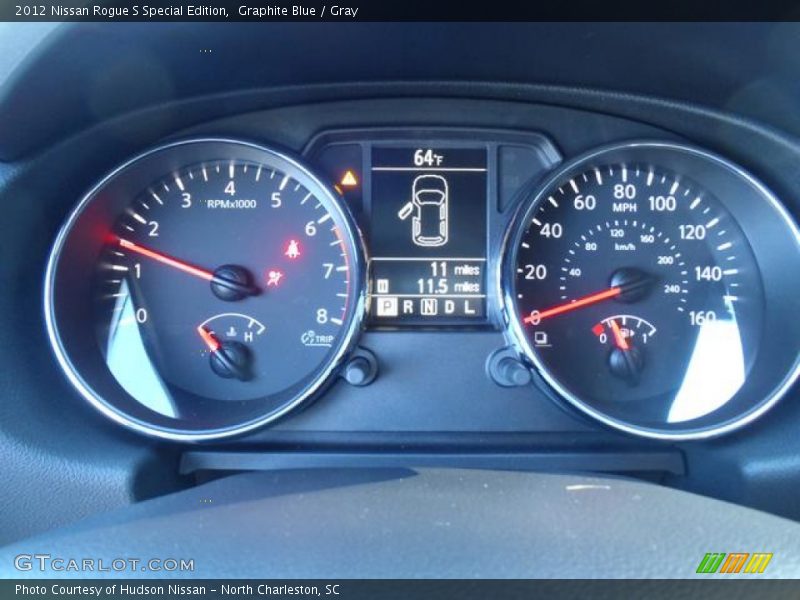 Graphite Blue / Gray 2012 Nissan Rogue S Special Edition