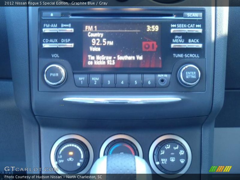 Graphite Blue / Gray 2012 Nissan Rogue S Special Edition
