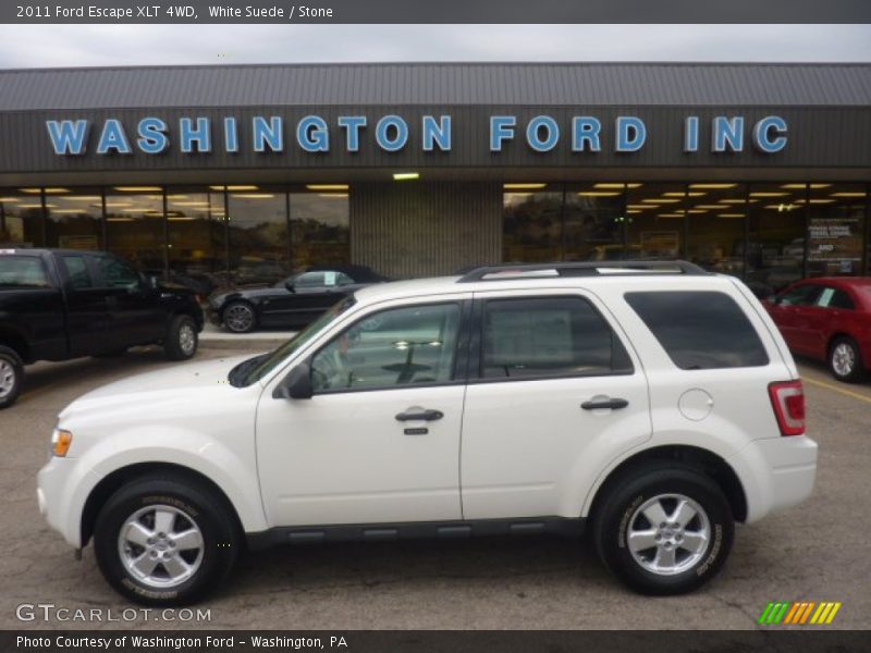 White Suede / Stone 2011 Ford Escape XLT 4WD