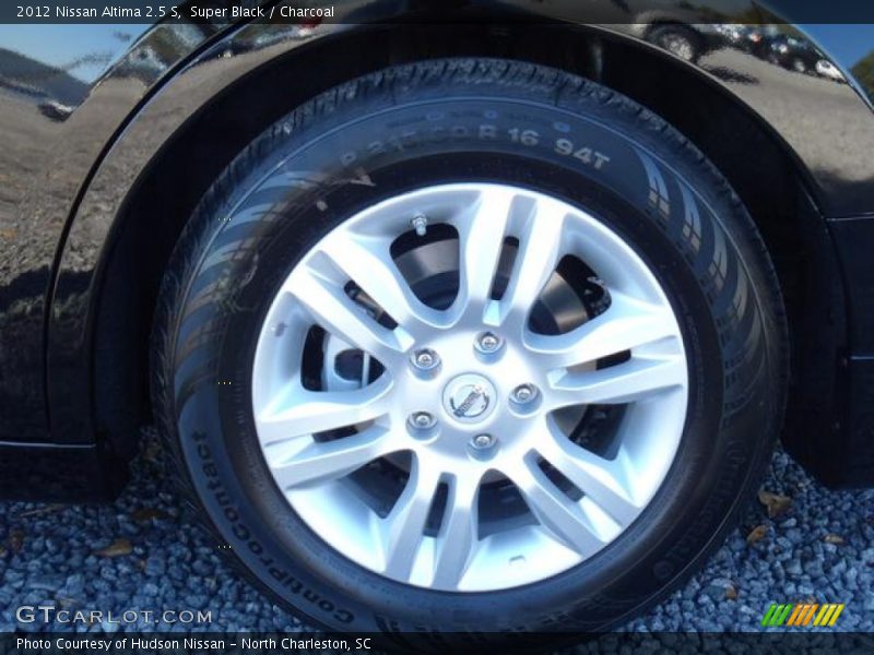 Super Black / Charcoal 2012 Nissan Altima 2.5 S