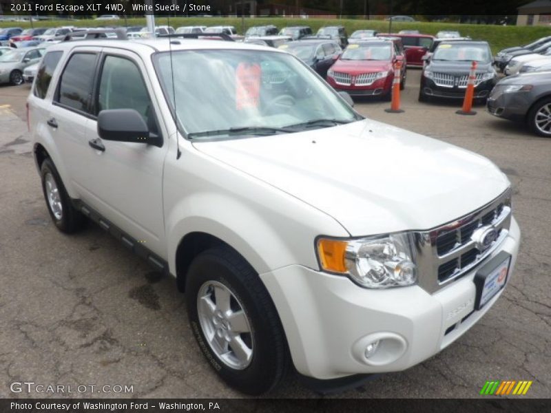 White Suede / Stone 2011 Ford Escape XLT 4WD