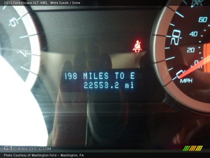 White Suede / Stone 2011 Ford Escape XLT 4WD