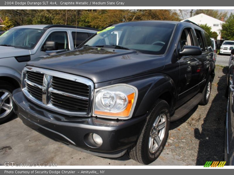 Graphite Metallic / Medium Slate Gray 2004 Dodge Durango SLT 4x4