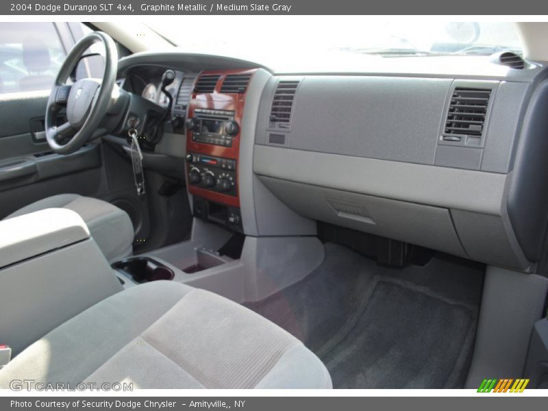 Graphite Metallic / Medium Slate Gray 2004 Dodge Durango SLT 4x4
