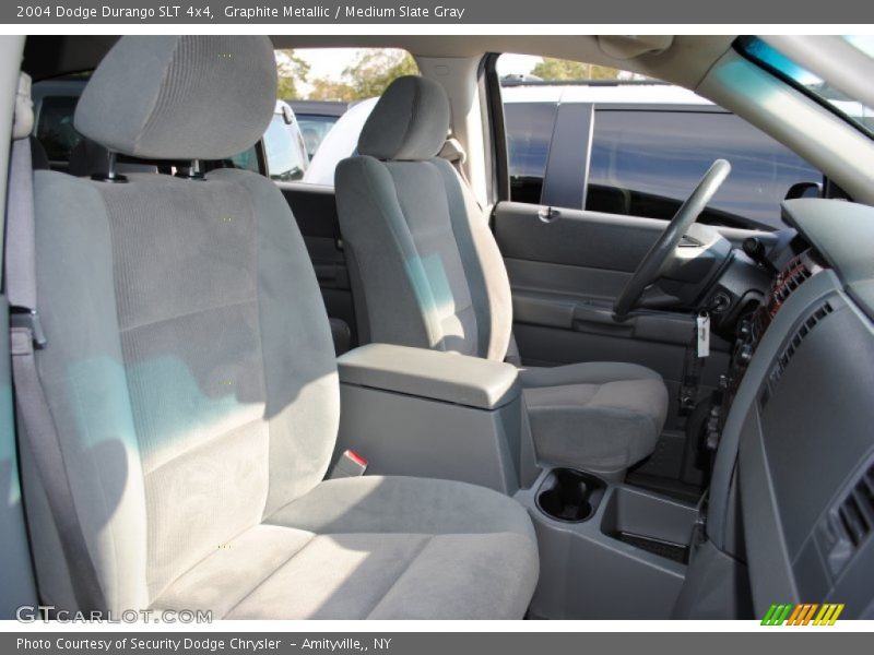 Graphite Metallic / Medium Slate Gray 2004 Dodge Durango SLT 4x4