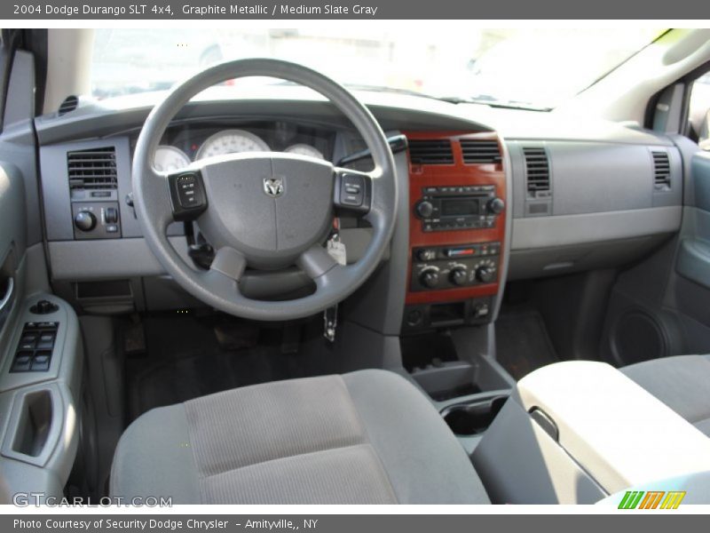 Graphite Metallic / Medium Slate Gray 2004 Dodge Durango SLT 4x4