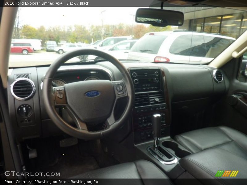 Dashboard of 2010 Explorer Limited 4x4