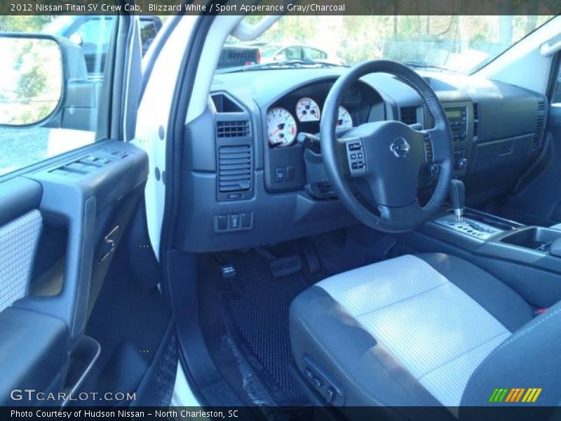  2012 Titan SV Crew Cab Sport Apperance Gray/Charcoal Interior