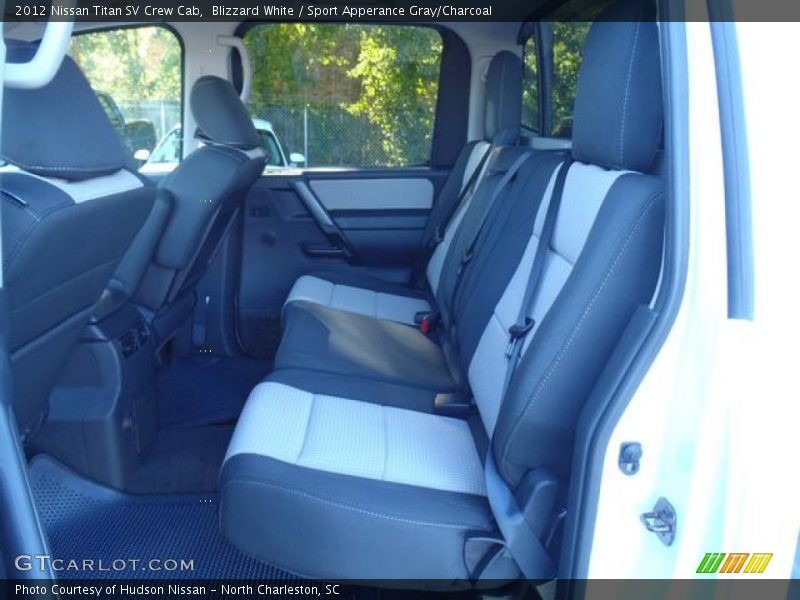  2012 Titan SV Crew Cab Sport Apperance Gray/Charcoal Interior