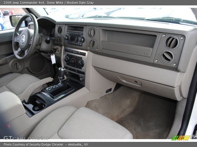 Stone White / Medium Slate Gray 2006 Jeep Commander 4x4