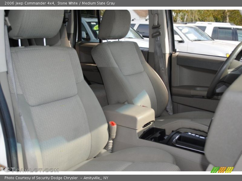 Stone White / Medium Slate Gray 2006 Jeep Commander 4x4