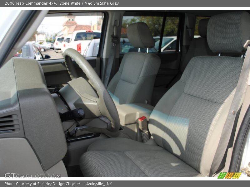 Stone White / Medium Slate Gray 2006 Jeep Commander 4x4