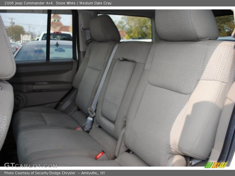 Stone White / Medium Slate Gray 2006 Jeep Commander 4x4