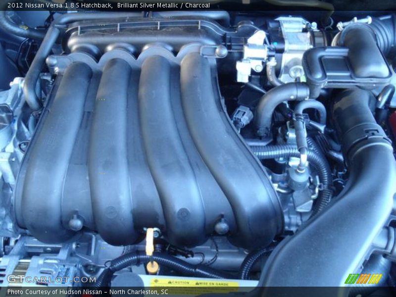  2012 Versa 1.8 S Hatchback Engine - 1.8 Liter DOHC 16-Valve CVTCS 4 Cylinder