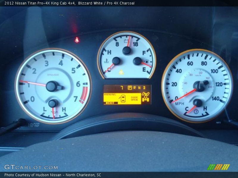  2012 Titan Pro-4X King Cab 4x4 Pro-4X King Cab 4x4 Gauges