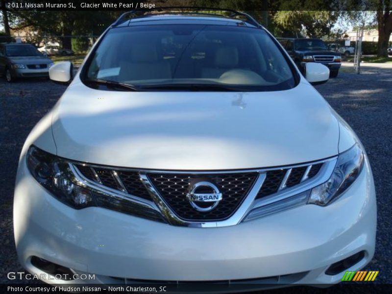 Glacier White Pearl / Beige 2011 Nissan Murano SL