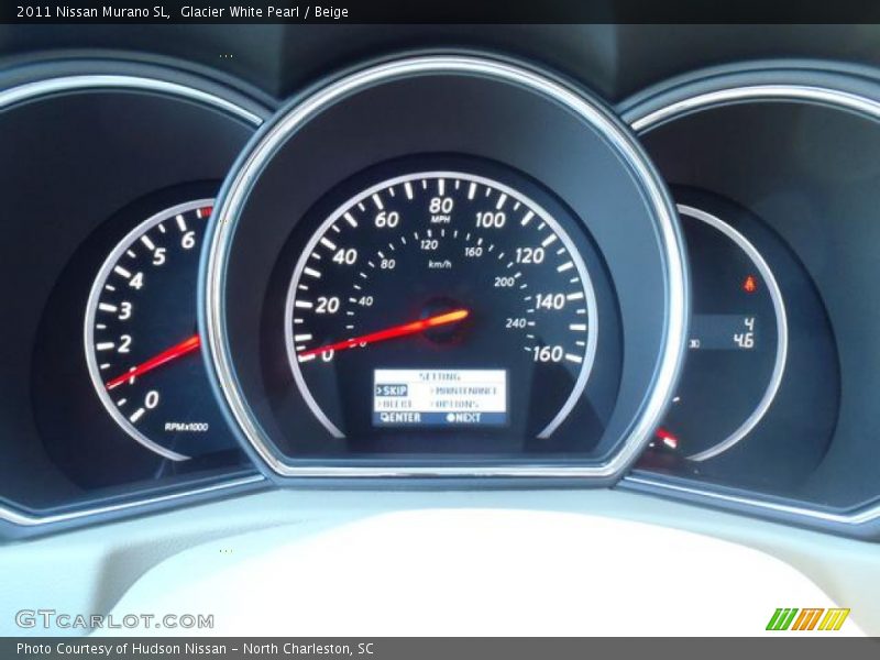 Glacier White Pearl / Beige 2011 Nissan Murano SL