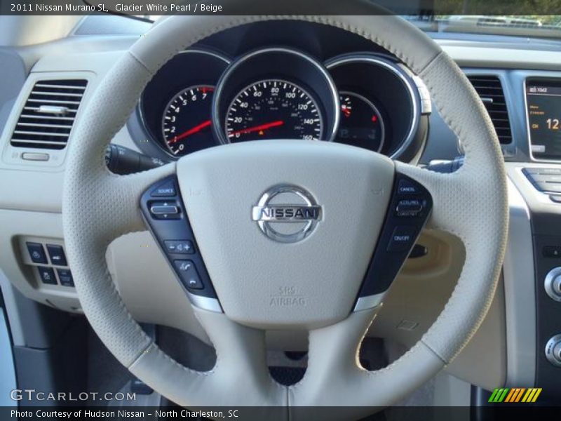 Glacier White Pearl / Beige 2011 Nissan Murano SL