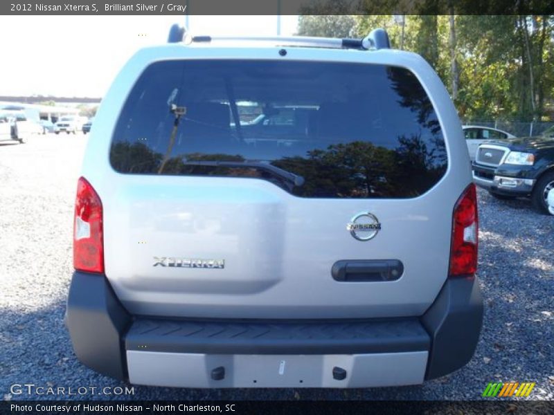 Brilliant Silver / Gray 2012 Nissan Xterra S