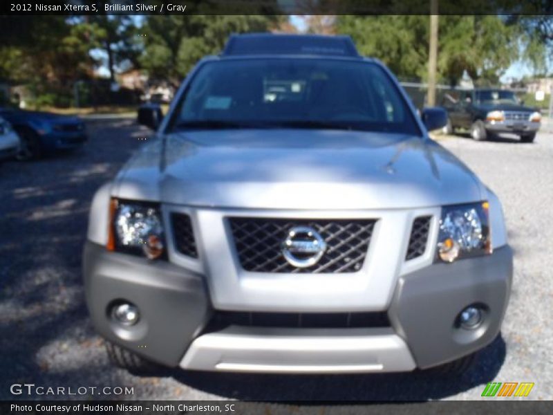 Brilliant Silver / Gray 2012 Nissan Xterra S