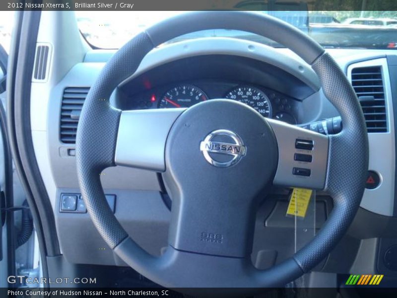 Brilliant Silver / Gray 2012 Nissan Xterra S