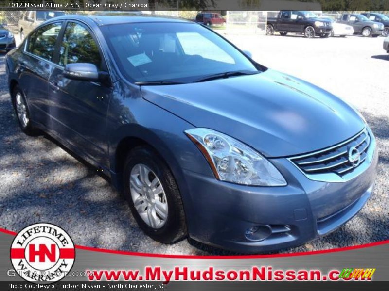 Ocean Gray / Charcoal 2012 Nissan Altima 2.5 S