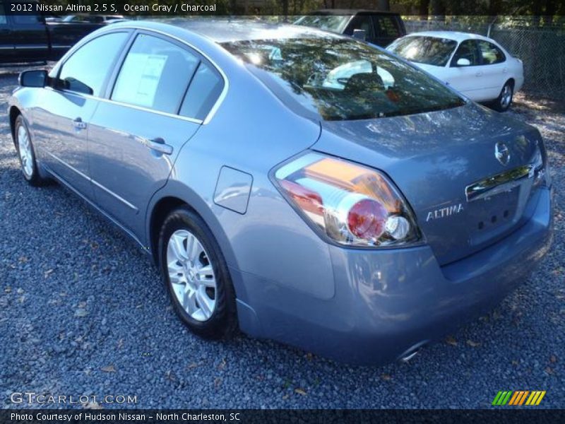 Ocean Gray / Charcoal 2012 Nissan Altima 2.5 S