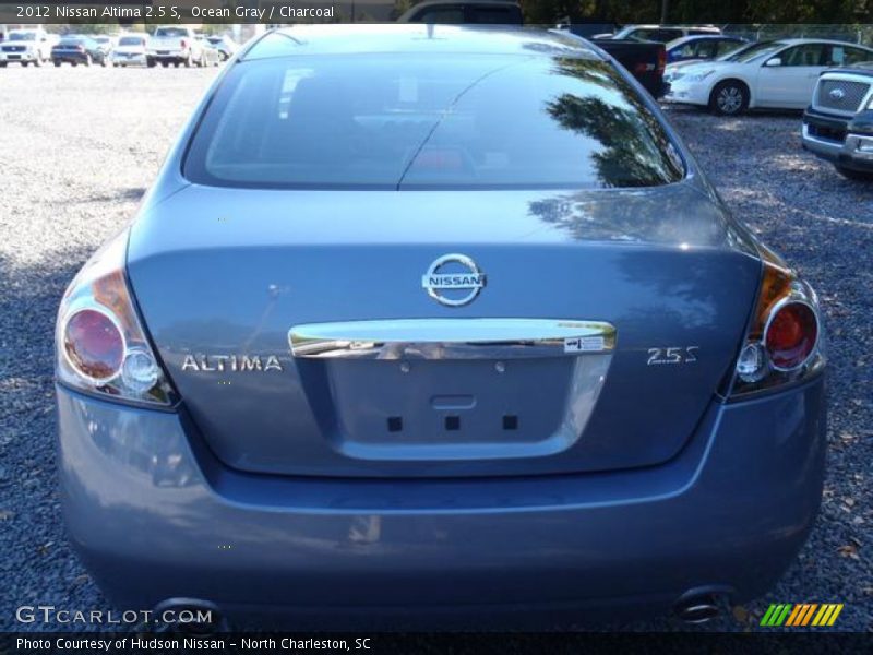 Ocean Gray / Charcoal 2012 Nissan Altima 2.5 S