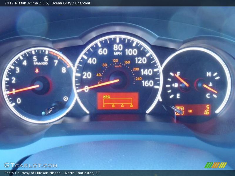 Ocean Gray / Charcoal 2012 Nissan Altima 2.5 S