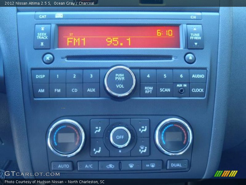 Ocean Gray / Charcoal 2012 Nissan Altima 2.5 S