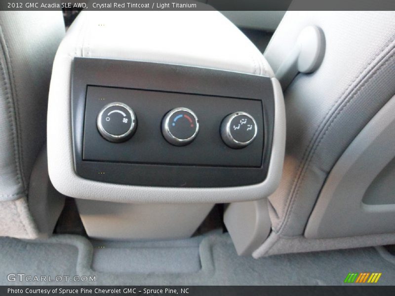 Crystal Red Tintcoat / Light Titanium 2012 GMC Acadia SLE AWD