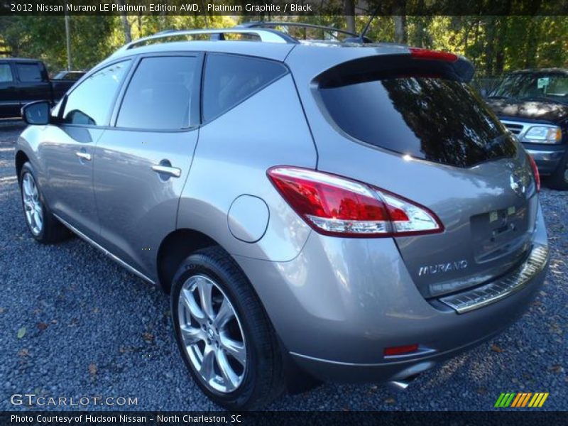 Platinum Graphite / Black 2012 Nissan Murano LE Platinum Edition AWD