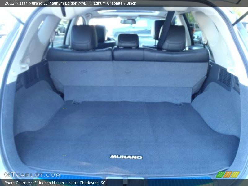  2012 Murano LE Platinum Edition AWD Trunk