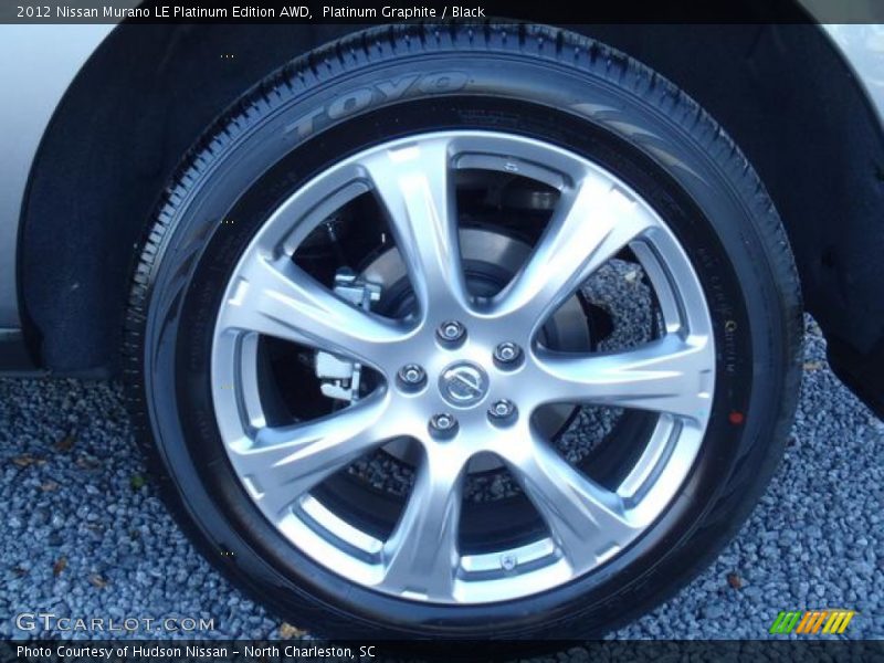  2012 Murano LE Platinum Edition AWD Wheel