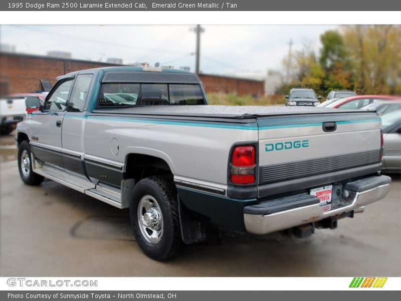 Emerald Green Metallic / Tan 1995 Dodge Ram 2500 Laramie Extended Cab