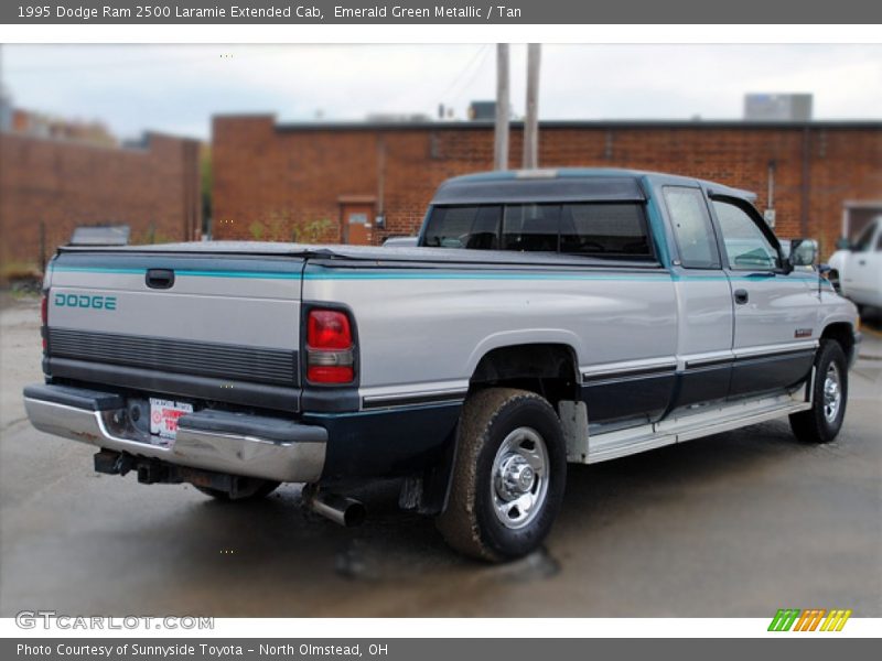 Emerald Green Metallic / Tan 1995 Dodge Ram 2500 Laramie Extended Cab