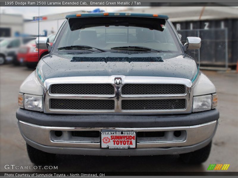 Emerald Green Metallic / Tan 1995 Dodge Ram 2500 Laramie Extended Cab