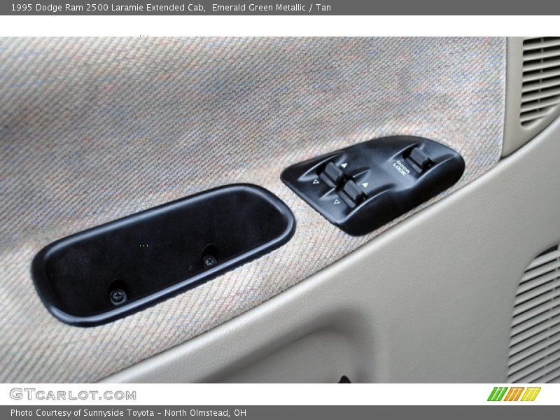 Emerald Green Metallic / Tan 1995 Dodge Ram 2500 Laramie Extended Cab